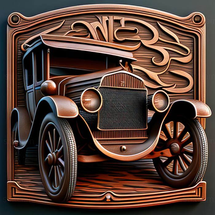3D модель Форд модель А 1903 року (STL)